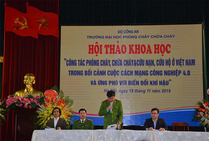 Công tác phòng cháy chữa cháy và cứu hộ cứu nạn với Cách mạng công nghiệp 4.0