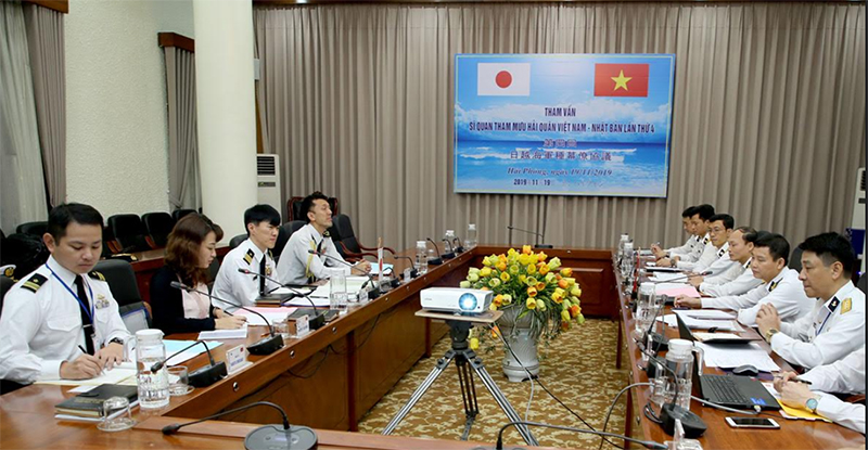 Tham vấn sĩ quan tham mưu Hải quân Việt Nam - Nhật Bản lần thứ 4

