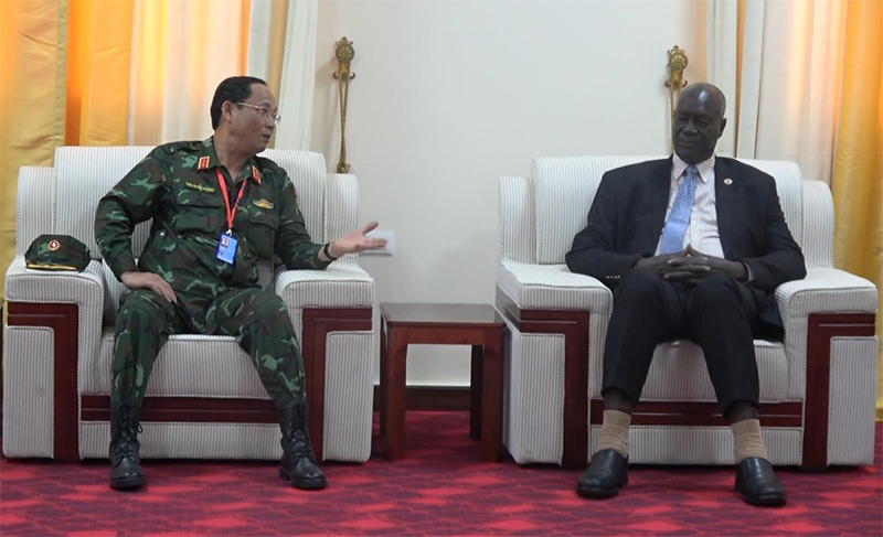 Nam Sudan đánh giá cao lực lượng Gìn giữ hòa bình Liên hợp quốc của Việt Nam

