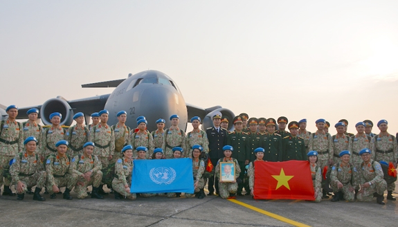  Bệnh viện Dã chiến cấp 2 số 2 lên đường làm nhiệm vụ Gìn giữ hòa bình tại Nam Sudan