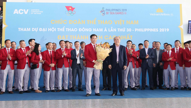 Lễ tiễn Đoàn Thể thao Việt Nam dự SEA Games 30