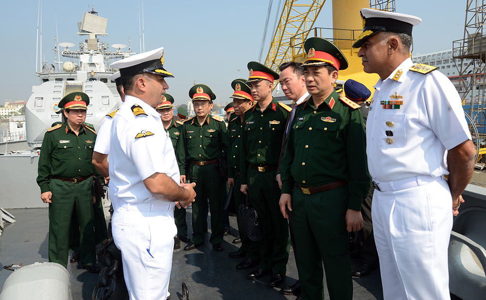 Tăng cường hợp tác giữa Hải quân hai nước Việt Nam - Ấn Độ