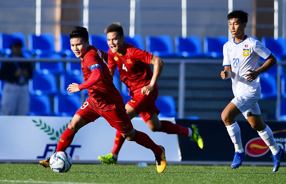U22 Việt Nam thắng dễ dàng U22 Lào với tỉ số 6-1