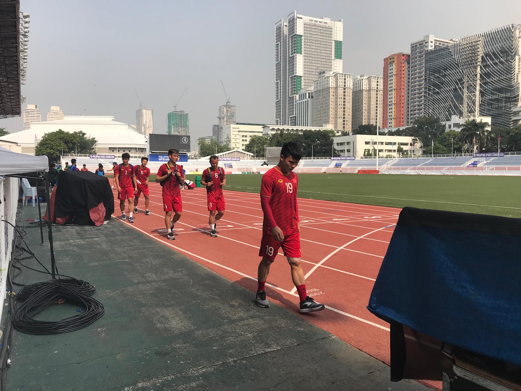 Thông tin về chấn thương của Quang Hải

