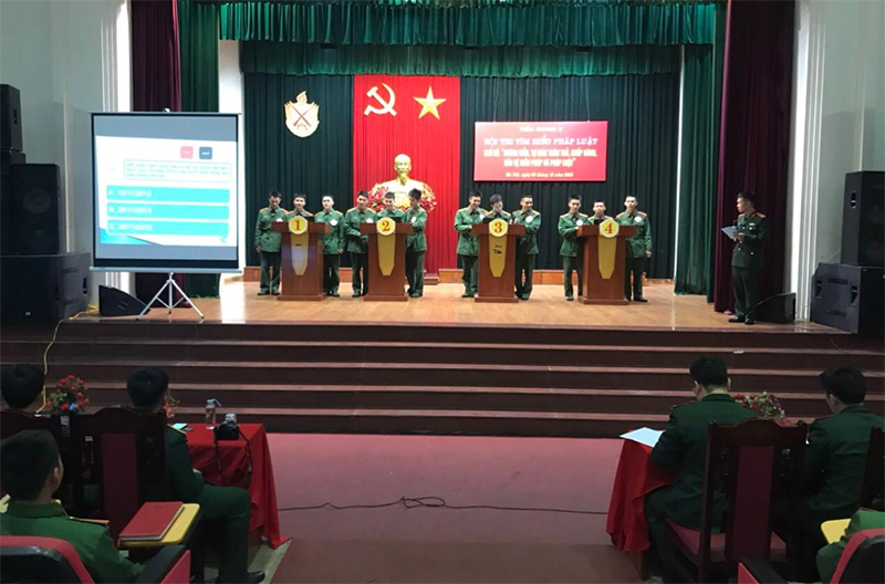 Hội thi tuyên truyền phổ biến giáo dục pháp luật