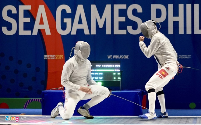 SEA Games 30: Việt Nam giành Huy chương Vàng đồng đội môn kiếm chém