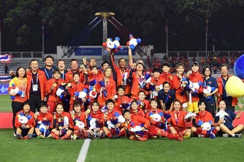 Bóng đá nữ Việt Nam lần thứ 6 vô địch SEA Games 