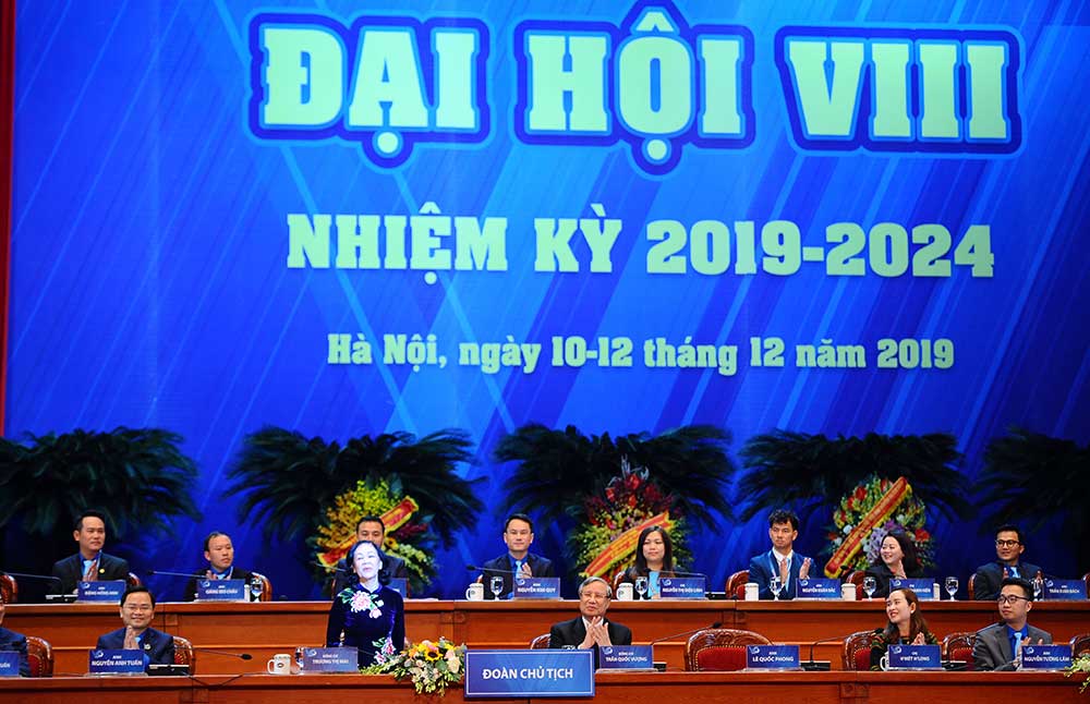 Phiên trọng thể Đại hội đại biểu toàn quốc Hội Liên hiệp Thanh niên Việt Nam lần thứ VIII