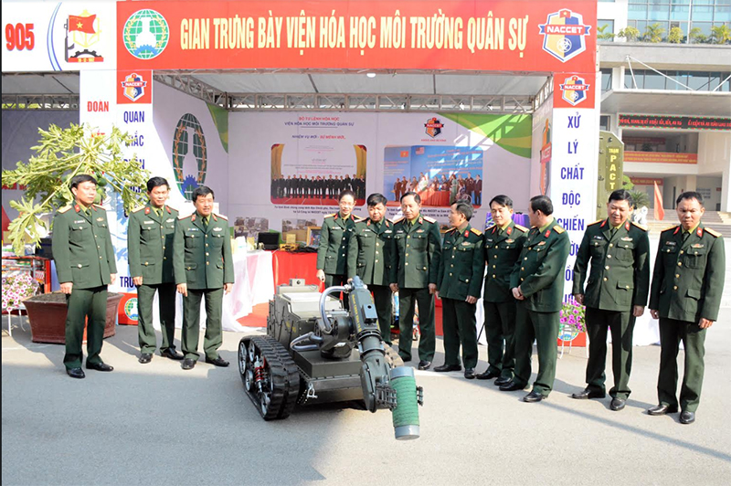 Binh chủng Hóa học sơ kết Cuộc vận động 50