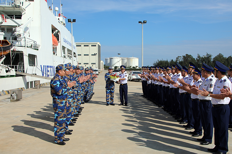 Tàu CSB 8002 kết thúc tốt đẹp chuyến thăm, giao lưu với Lực lượng bảo vệ bờ biển Nhật Bản

