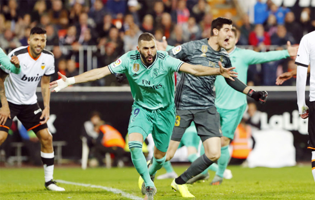 Vòng 17 La Liga: Hòa Valencia, Real vẫn giậm chân tại chỗ