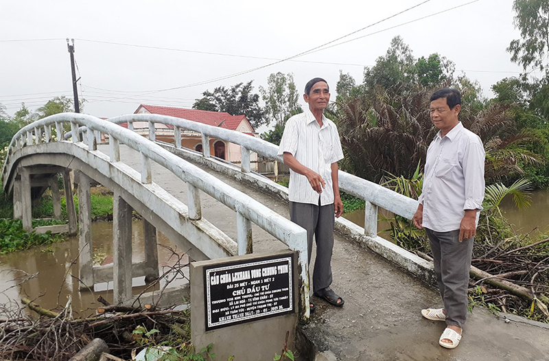 Làm việc có ích, tạo được lòng tin thì dân sẽ làm theo