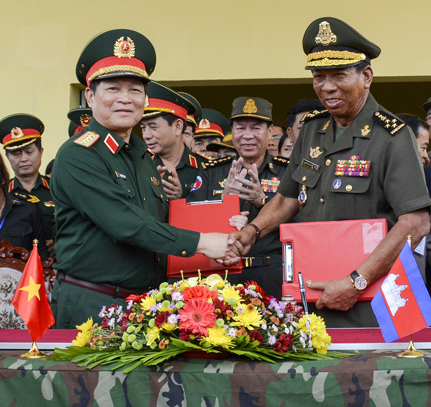 Thúc đẩy quan hệ hợp tác giữa Bộ Quốc phòng Việt Nam và Bộ Quốc phòng Campuchia