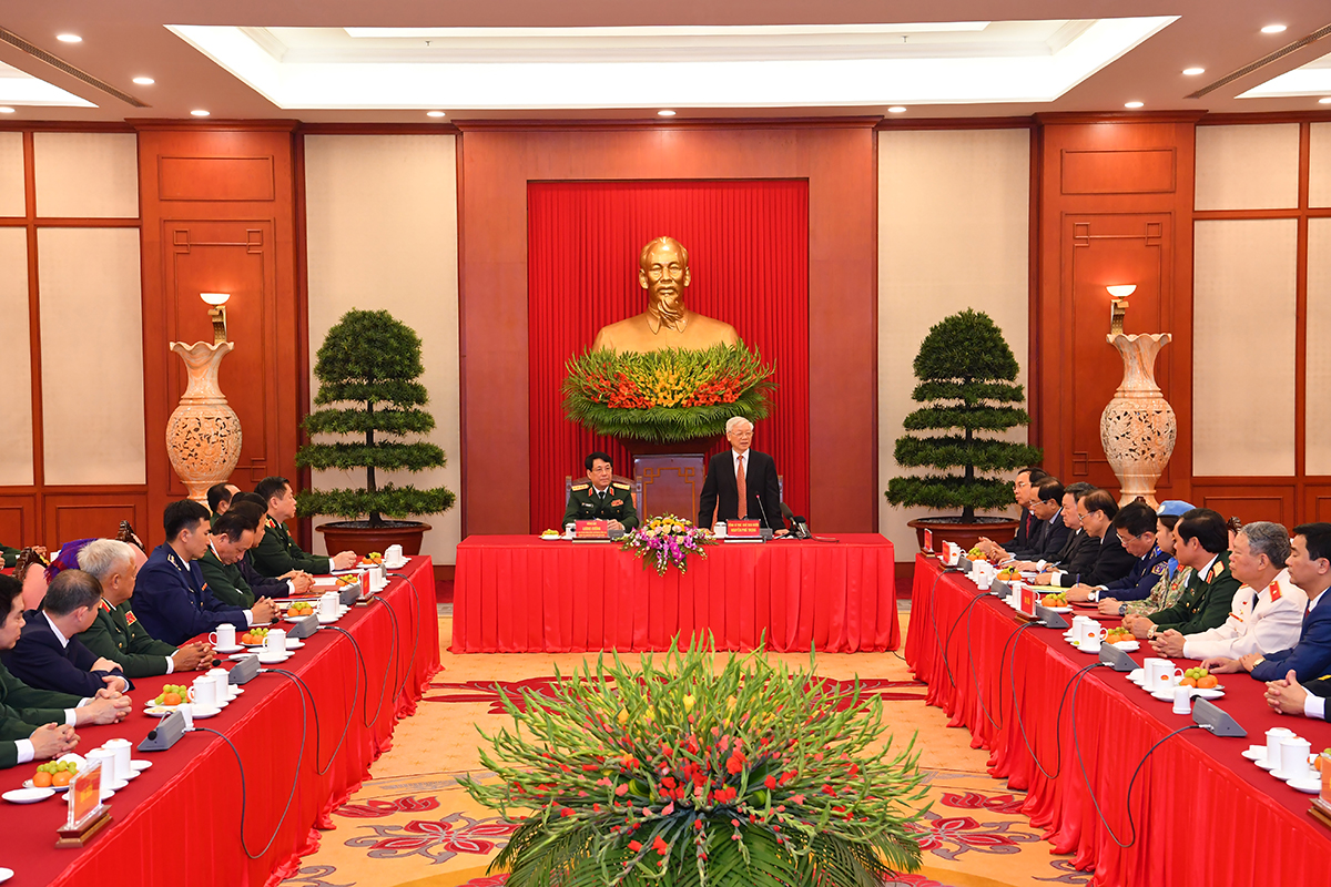 Điển hình tiên tiến trong xây dựng nền quốc phòng toàn dân là hiện thân của chủ nghĩa anh hùng cách mạng Việt Nam