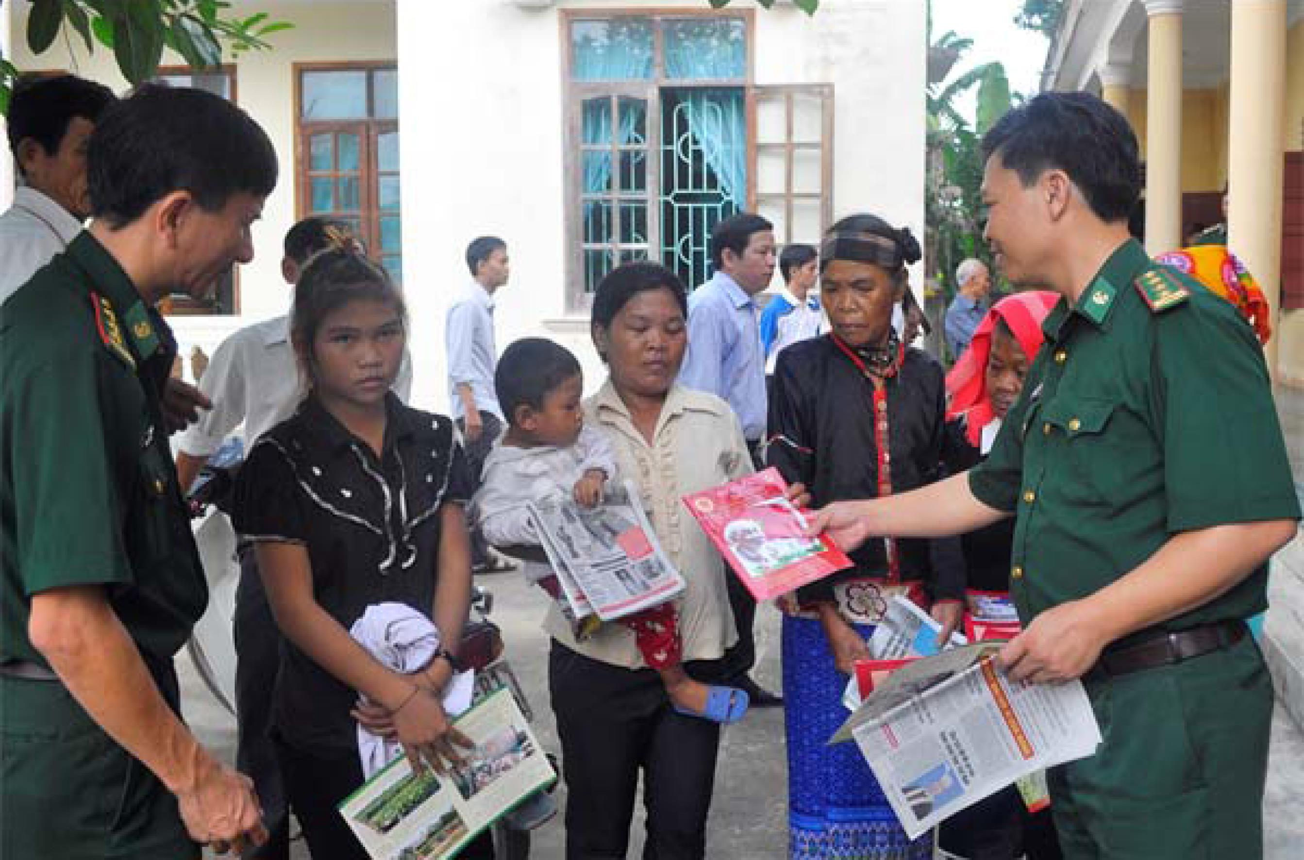 Hiệu quả từ công tác vận động quần chúng 