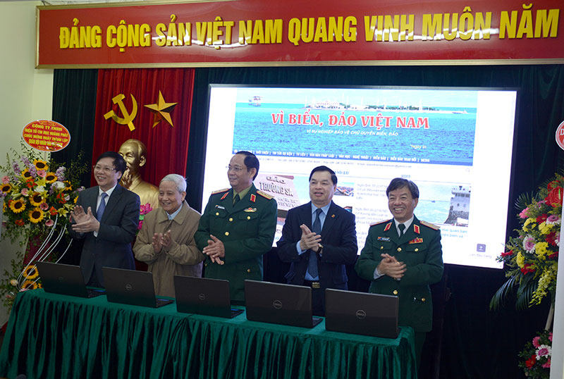 Chạy thử nghiệm trang thông tin điện tử của “Quỹ vì biển, đảo Việt Nam”

