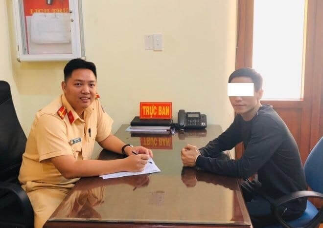 Xử phạt “phượt thủ” bịa chuyện đi xe máy hơn 19 tiếng từ Nam ra Bắc