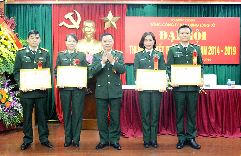 Đại hội Thi đua Quyết thắng Tổng công ty Xây dựng Lũng Lô