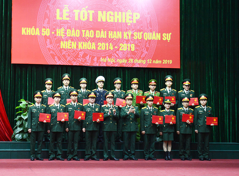 Học viện Kỹ thuật quân sự tổ chức Lễ tốt nghiệp Khóa 50

