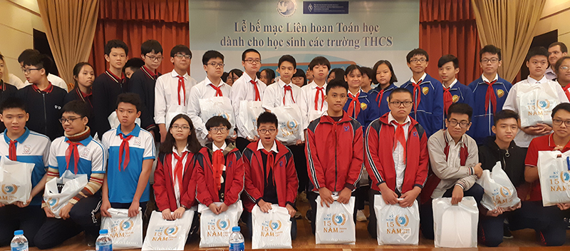 Lễ bế mạc Liên hoan Toán học dành cho học sinh các trường THCS

