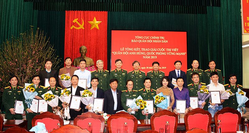 Tổng kết và trao giải Cuộc thi viết “Quân đội anh hùng, quốc phòng vững mạnh”