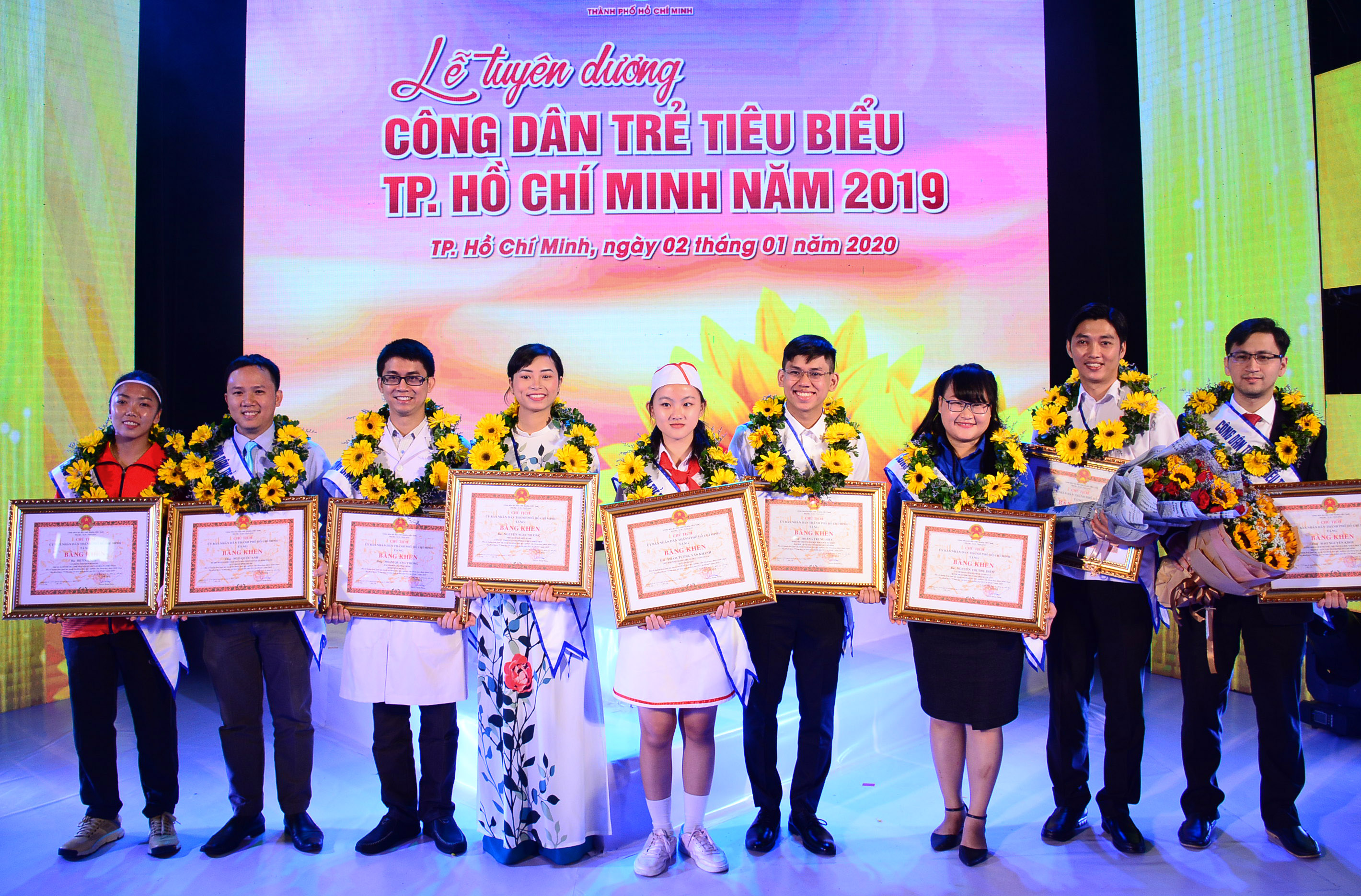 Tuyên dương công dân trẻ tiêu biểu TP Hồ Chí Minh năm 2019