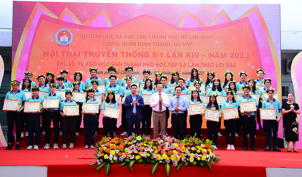 Hơn 12.000 học sinh tham gia Hội trại truyền thống 9-1 