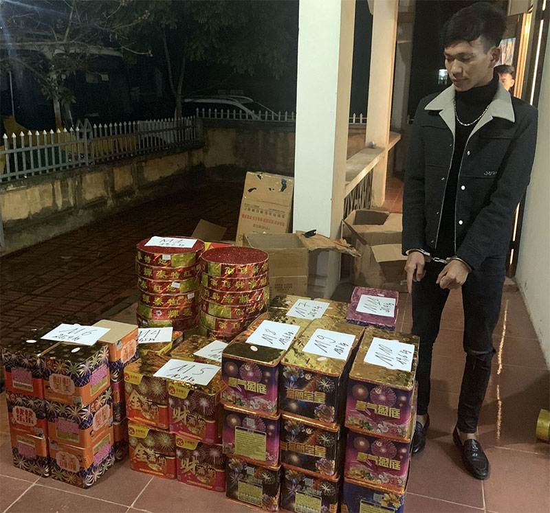 Nhức nhối nạn buôn bán, vận chuyển pháo dịp Tết ở Vĩnh Phúc

