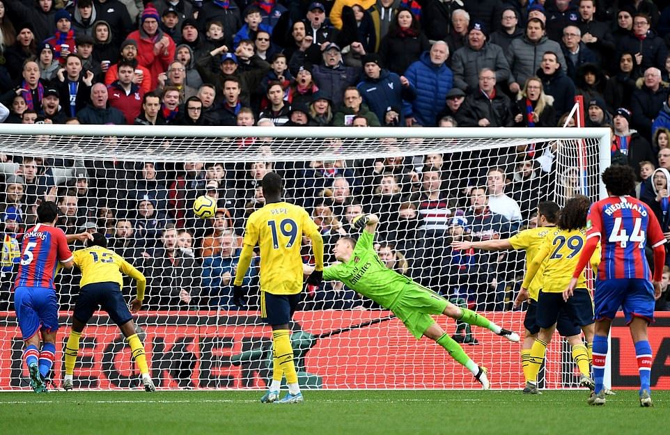 Arsenal hòa Crystal Palace