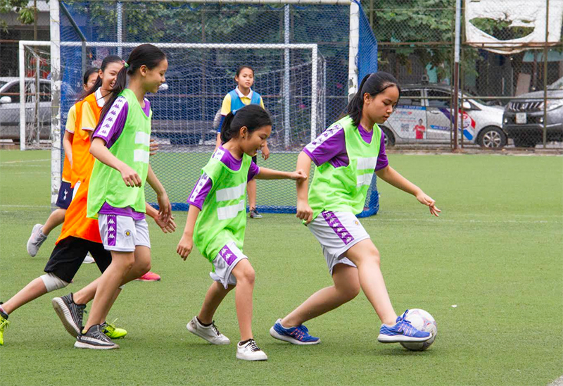 Ngày hội bóng đá vui tại Hà Nội

