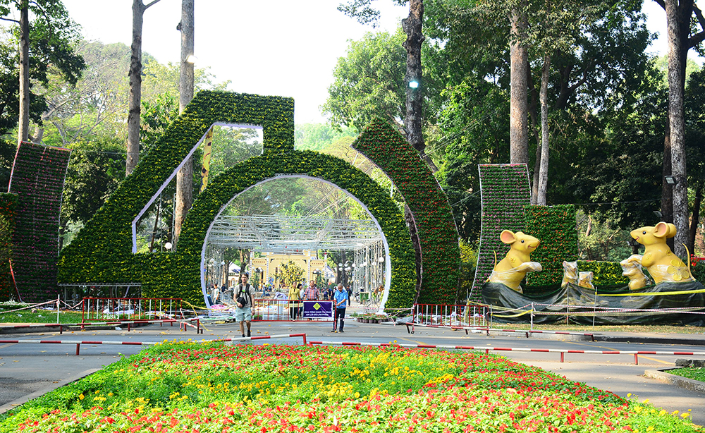 Hơn 4.000 hiện vật được trưng bày tại Hội hoa Xuân Canh Tý 2020