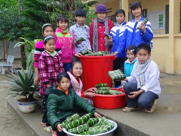 Tết về với học sinh vùng cao Tây Bắc