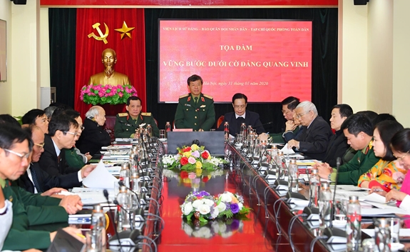 Tọa đàm “Vững bước dưới cờ Đảng quang vinh”: Sứ mệnh cao cả, thành tựu vẻ vang