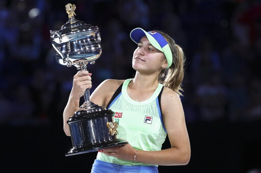 Sofia Kenin vô địch đơn nữ Australian Open 2020