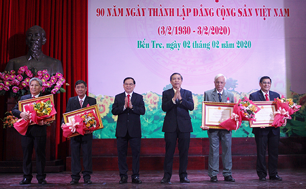 Tỉnh Bến Tre tổ chức kỷ niệm 90 năm ngày thành lập Đảng Cộng sản Việt Nam