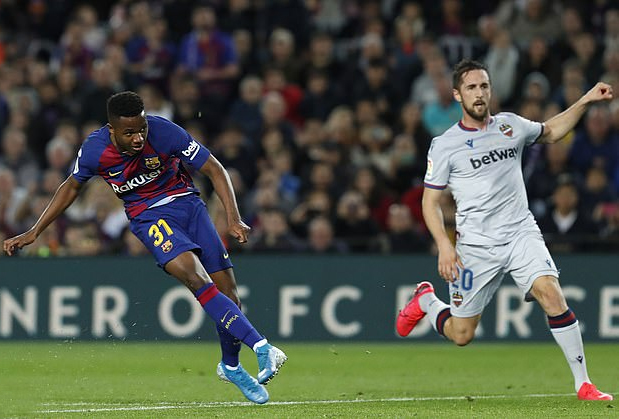 Vòng 22 La Liga: Barca thắng nhẹ Levante