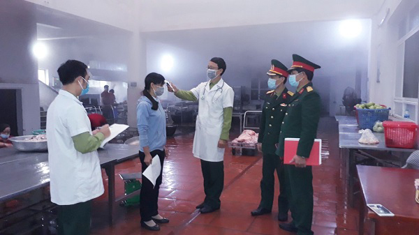Chủ động ngăn chặn dịch do virus Corona tại Học viện Hậu cần
