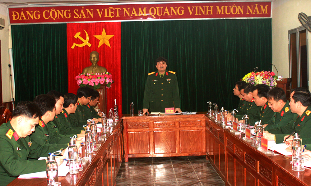 Cục Chính trị Quân khu 4 triển khai kế hoạch phòng, chống viêm đường hô hấp cấp do chủng mới của virus Corona
