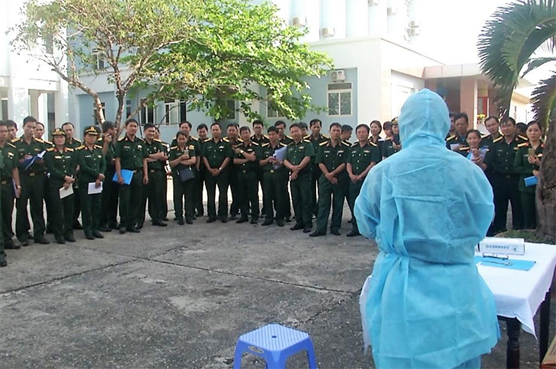 Quân khu 5 triển khai phòng chống dịch nCoV

