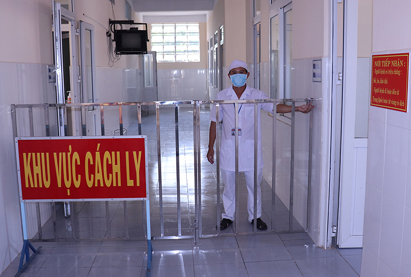 Quân khu 9 kiểm tra công tác phòng dịch nCoV tại Bệnh viện Quân y 120