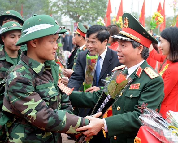 Các địa phương, đơn vị tổ chức Lễ giao, nhận quân năm 2020