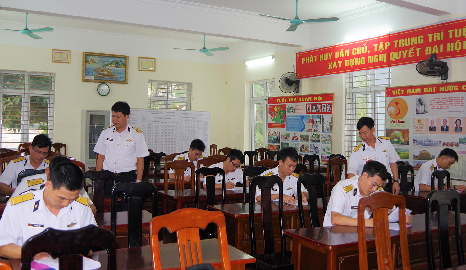 Lữ đoàn 161: Hội thi Cán bộ giảng dạy chính trị năm 2020