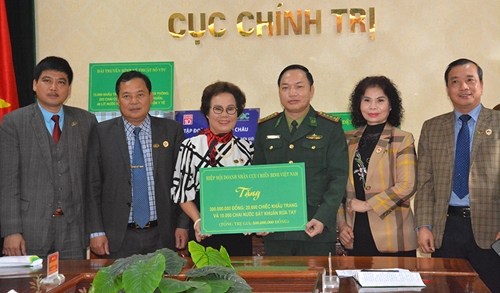 Hiệp hội doanh nhân Cựu chiến binh Việt Nam hỗ trợ phòng chống Covid-19