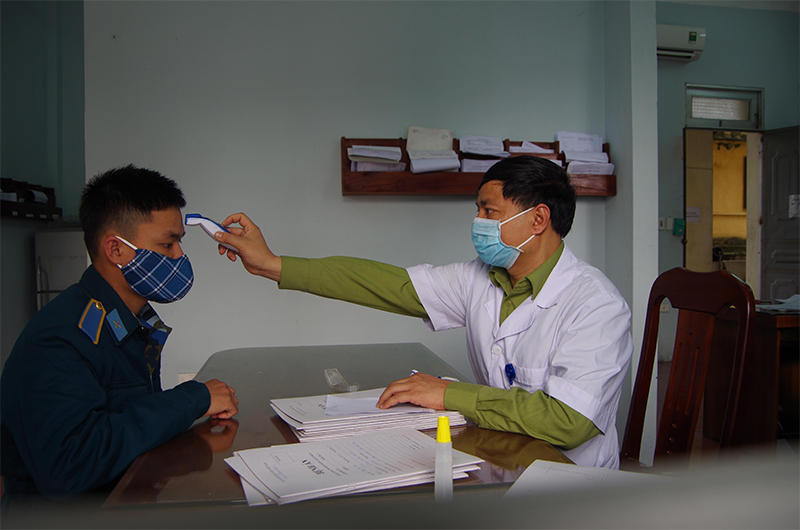 Trường Sĩ quan Lục quân 1 chủ động ứng phó với dịch Covid-19

