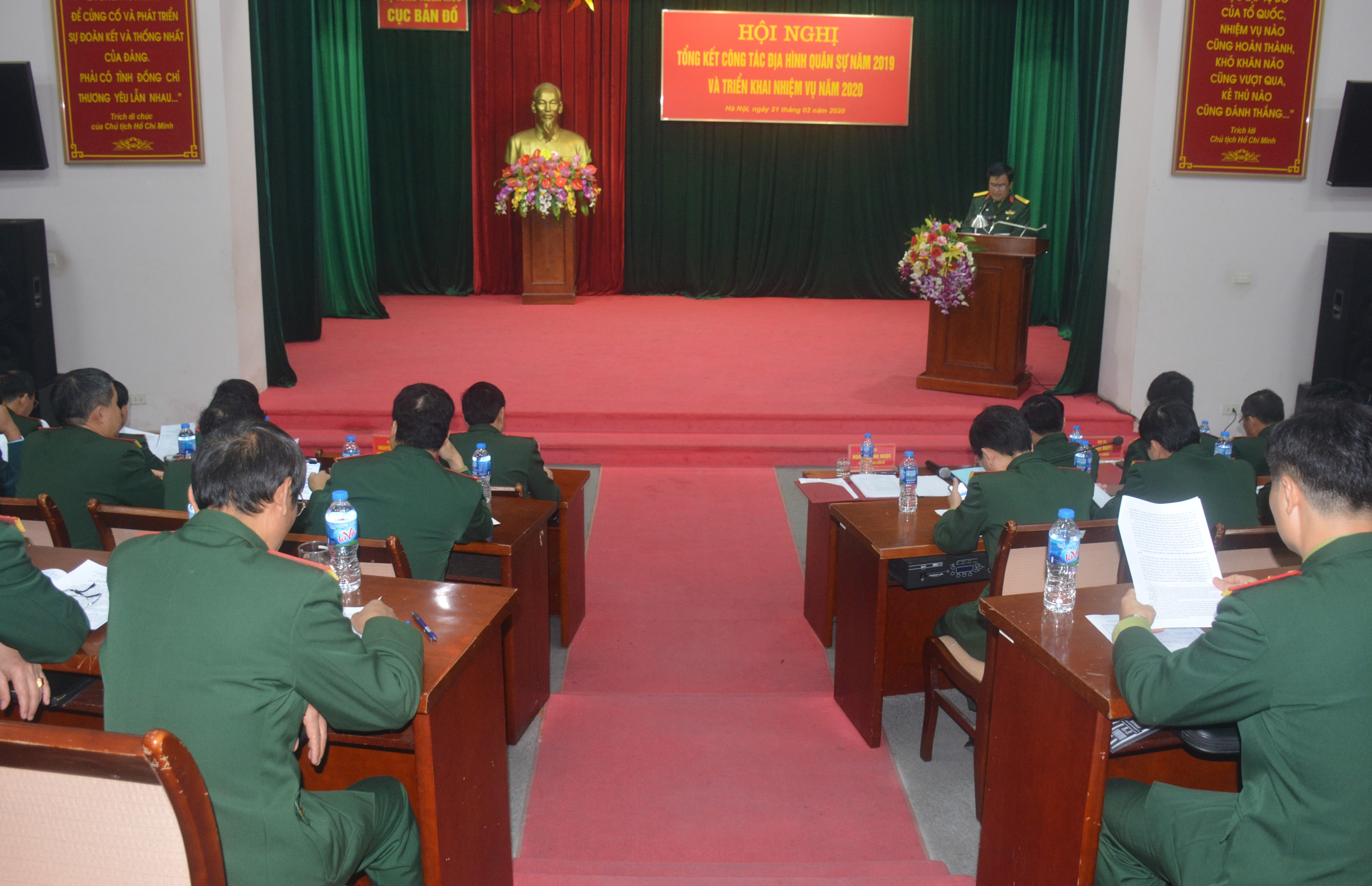 Cục Bản đồ triển khai nhiệm vụ công tác địa hình quân sự năm 2020