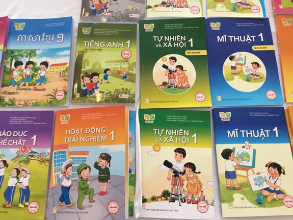 6/7 sách giáo khoa lớp 1 mới được phê duyệt của Nhà xuất bản Giáo dục Việt Nam