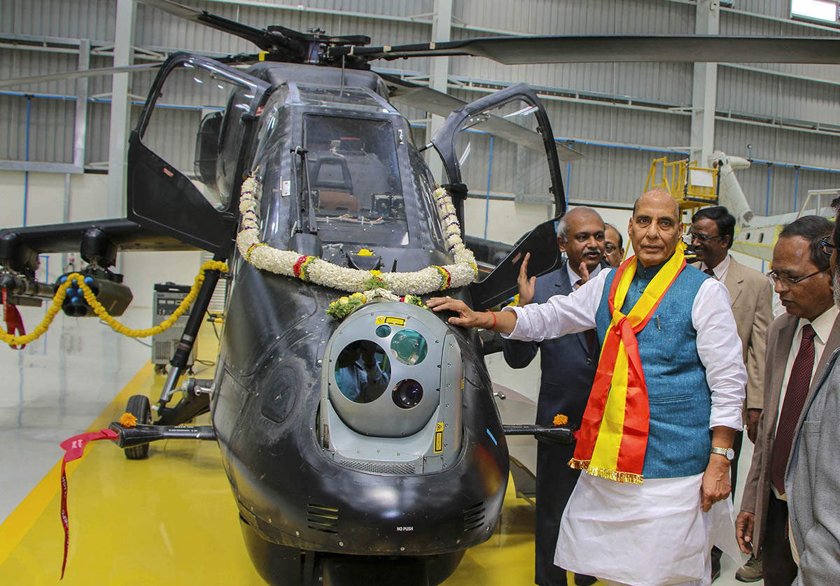 Ấn Độ tự chủ sản xuất trực thăng chiến đấu hạng nhẹ