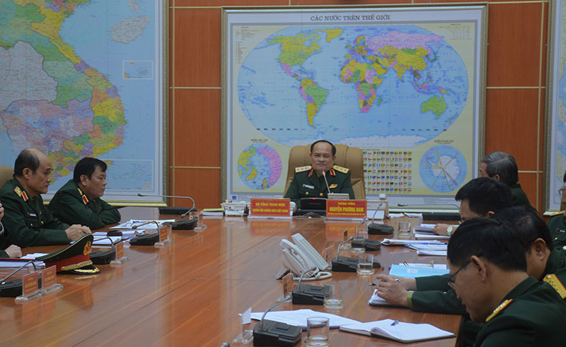 Bộ Quốc phòng quán triệt, triển khai nhiệm vụ diễn tập phòng, chống dịch Covid-19