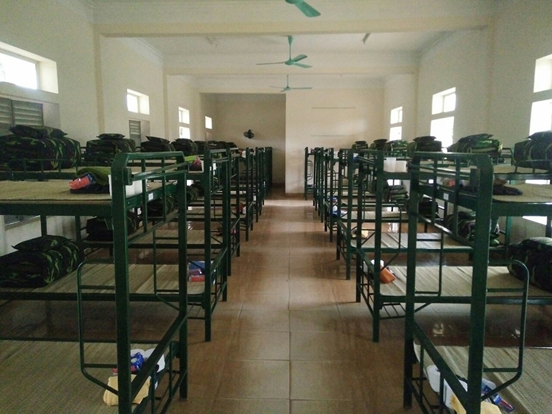 Trường Quân sự Quân đoàn 1 tiếp nhận 532 công dân về nước