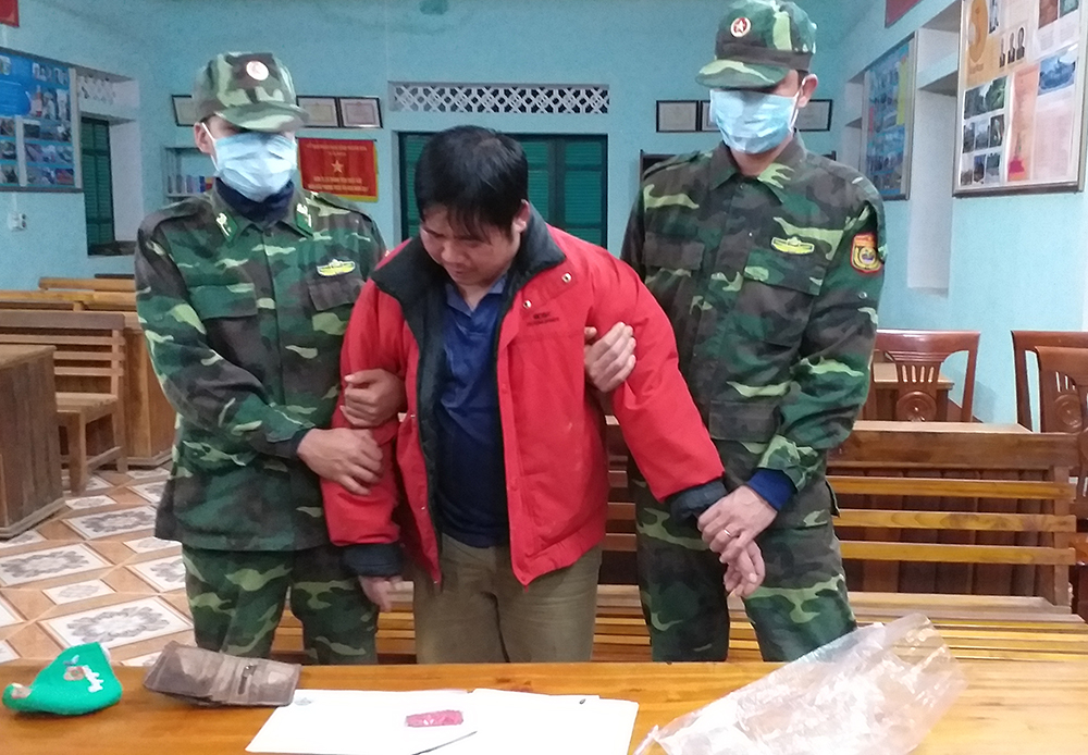Bộ đội Biên phòng tỉnh Thanh Hóa bắt đối tượng vận chuyển ma túy tổng hợp